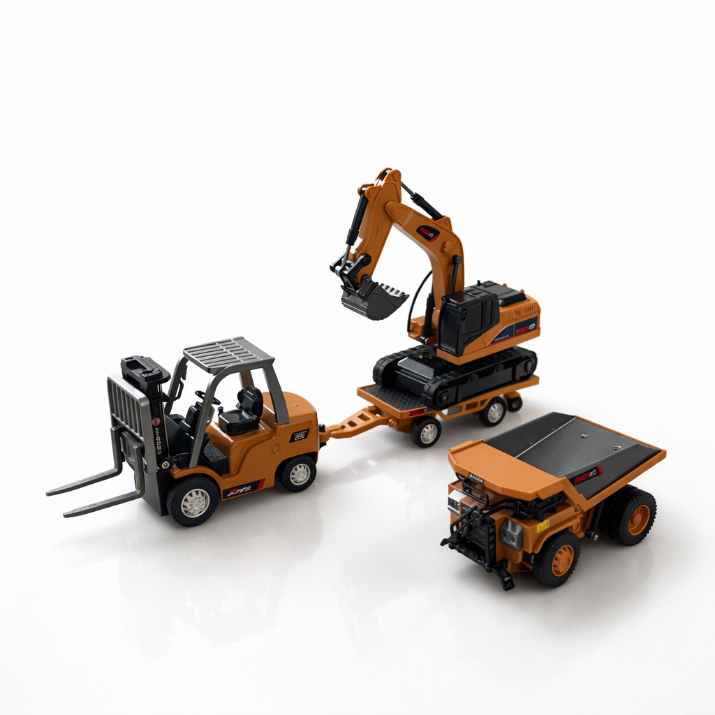 Mini Remote Control Construction Vehicles