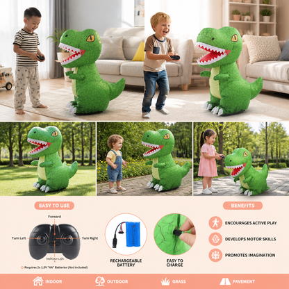Remote Control Inflatable T-Rex Dinosaur Toy
