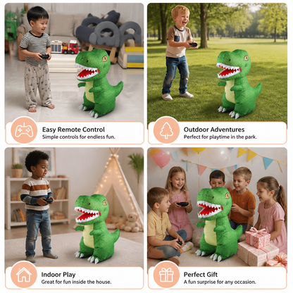 Remote Control Inflatable T-Rex Dinosaur Toy